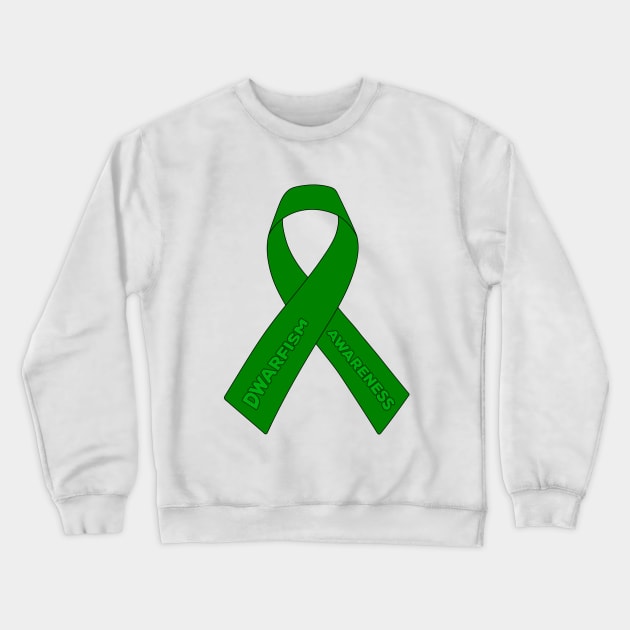 Dwarfism Awareness Crewneck Sweatshirt by DiegoCarvalho